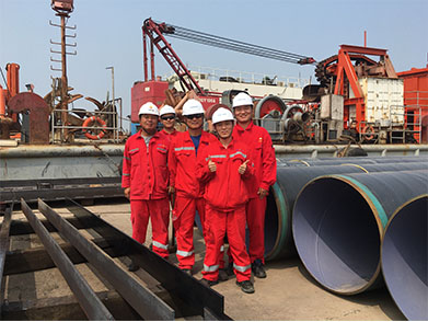 河北曹妃甸化工区排海管线铺设项目（2020年--永泰实业）